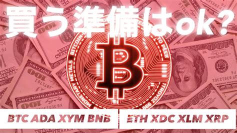 買う準備 ️ナスダック ビットコイン カルダノ Ada シンボル Xym リップル イーサリアム Xdc バイナンスコイン Bnb