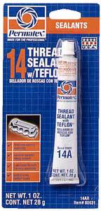 Permatex 80631 Thread Sealant With PTFE 1oz Tube Permatex 80631