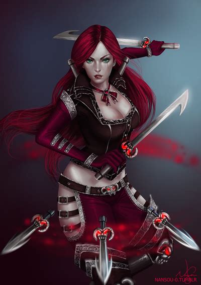 High Command Katarina Splash Art