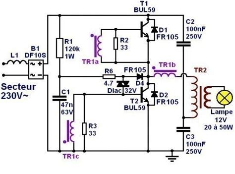 Le transfo électronique est une alimentation à découpage en demi pont