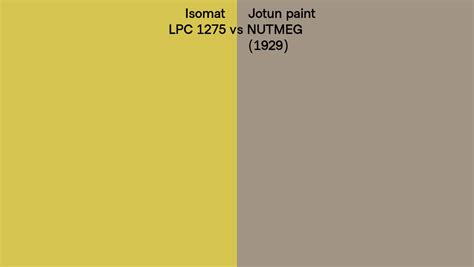 Isomat Lpc Vs Jotun Paint Nutmeg Side By Side Comparison