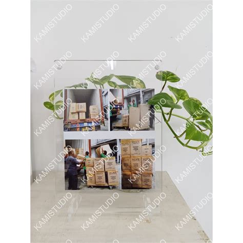 Jual Photocard Frame Bingkai Akrilik Magnet Transparan R R R R R