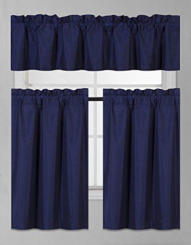 Compare price to navy blue kitchen curtains | DreamBoracay.com