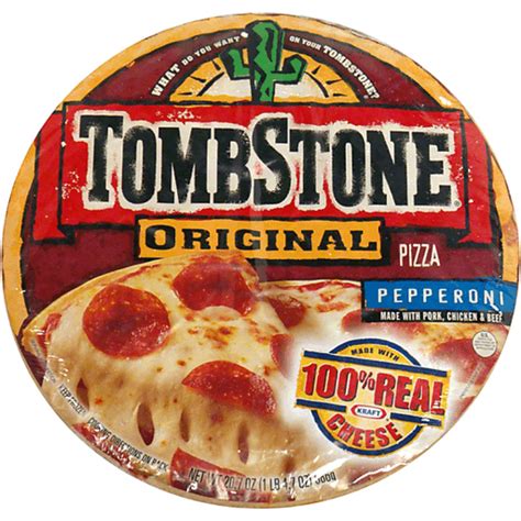 Tombstone Pizza Original Pepperoni Frozen Foods Wades Piggly Wiggly