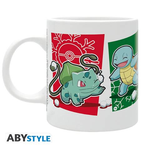 Pokemon Mug Ml Starters No L Subli Bo Te X Abysse Corp