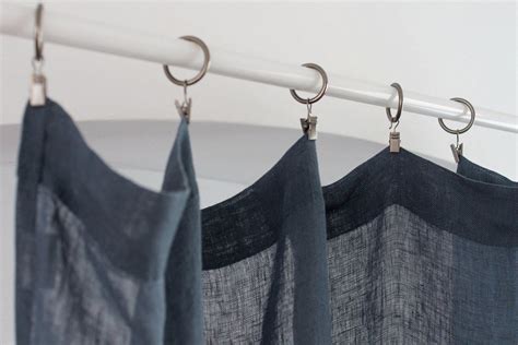 How To Hang Curtains With Ring Clips Storables