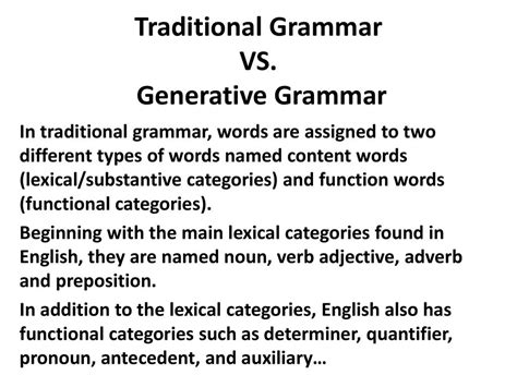 la revedere împrejmuire topor generative transformational grammar ...