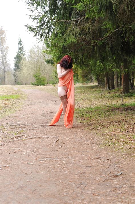 Flashing In The Forest Photo X Vid