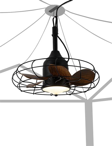 Outdoor Gazebo Fan With Light