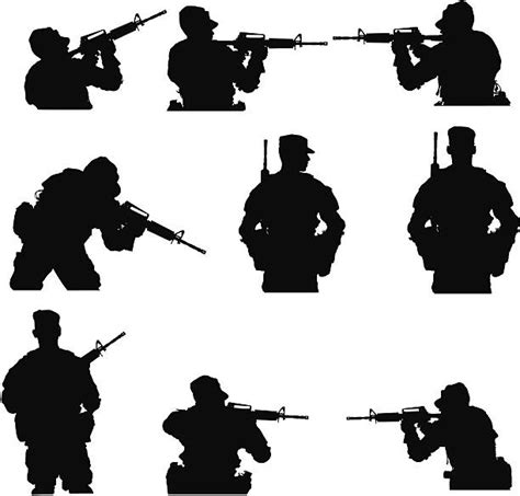 260+ Man Holding Gun Silhouette Stock Illustrations, Royalty-Free ...