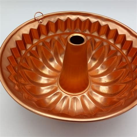 Copper Jello Mold Etsy