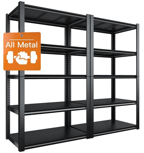 Raybee 39 3 W Storage Shelves Garage Shelving 4 Tier Steel Shelf