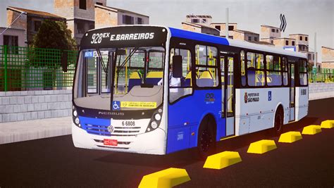 Neobus Mega 2006 VW 17 230 EOD padrão SP 4 portas Fase 2 Proton Bus