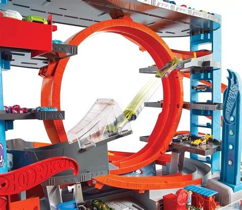 Pista E Ve Culo Hot Wheels City Mega Garagem Mattel R Em Mercado Livre
