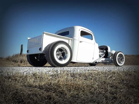 1936 Ford Pickup No Reserve Hot Rod Custom Traditional Raked Chopped