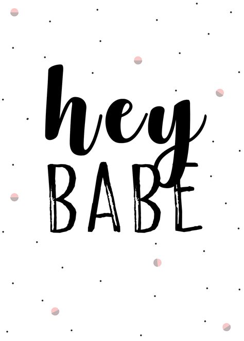 Hey Babe Online Cards To Send A Friend Thinking Of You