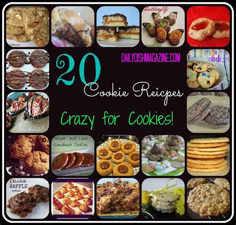 Crazy for Cookies - 20 Cookie Recipes - Daily Dish Magazine