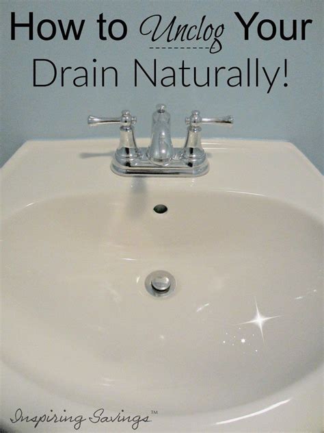 How To Unclog Your Drain Naturally 2 Ingredients Artofit