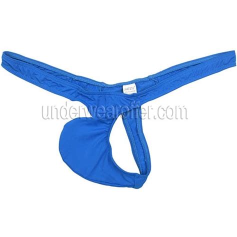 Men S Thongs Bikini Underwear Male Sexy Bulge Pouch Narrow Front Hipster T Back Mu