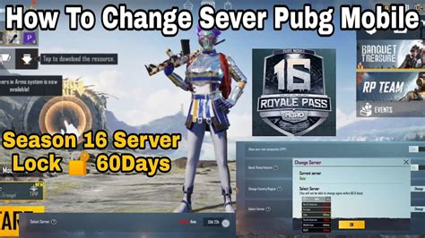 How To Change Server In Pubg Mobile After Season New Update Pubg