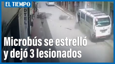 En video quedó registrado un impactante accidente en Cáqueza