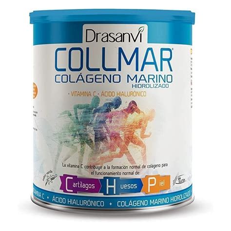 Collmar Colágeno Marino Hidrolizado Ácido Hialurónico y Vitamina C