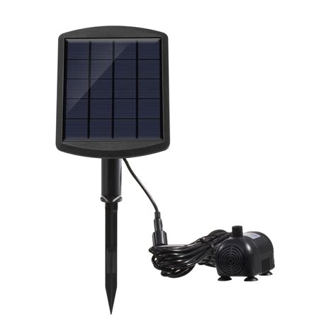 Aliexpress.com : Buy 9V 1.8W Solar powered Water Pump Kit Solar Panel ...