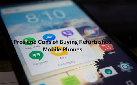 Pros and Cons of Buying Refurbished Mobile Phones | by mobile outlet ...