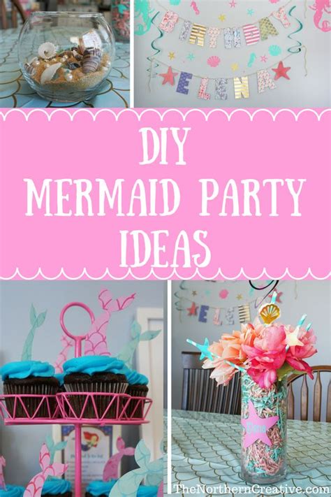 Mermaid Birthday Party Ideas And A Free Printable Diy Mermaid