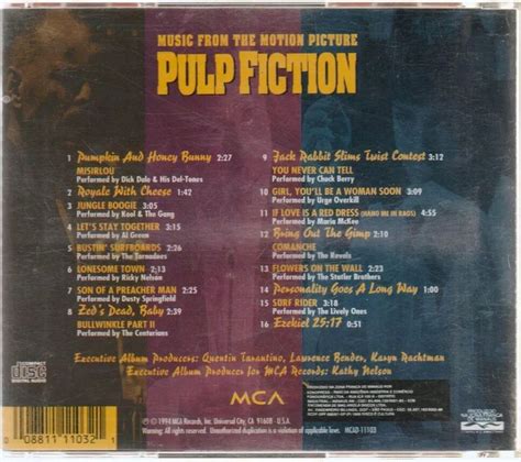 Pulp Fiction Trilha Sonora Original Usado RockLand