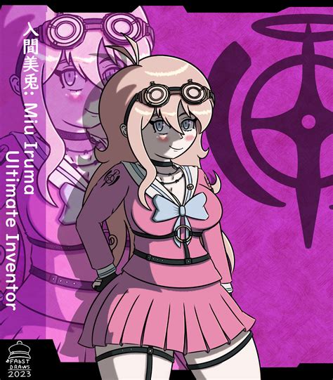 Miu Iruma By Fabiartistc On Deviantart