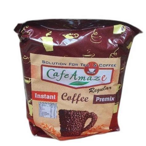 Dark Brown Powder Cafe Amaze Instant Coffee Premix Packaging Size 1