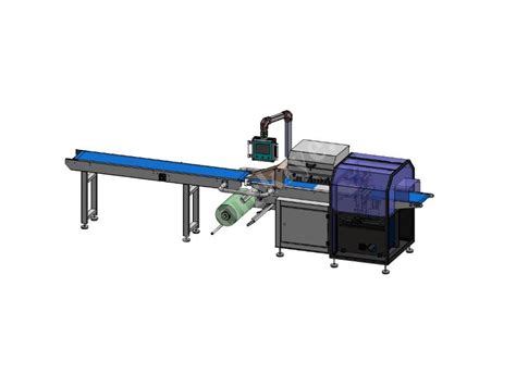 Box Motion Jaw System Horizontal Flowpack Packaging Machine For Large