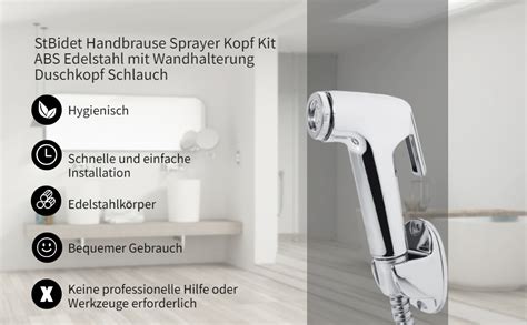 Multifunktionale Handheld Duschköpfe WC Bidet Dusche Sprayer mit