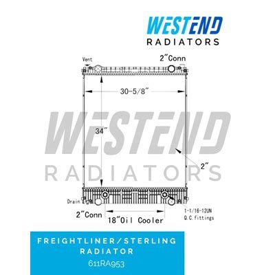 Freightliner Sterling Oil Cooler Various