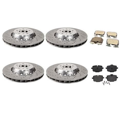 SHW OEM Front Rear Brake Kit Rotors Genuine Pads For BMW F97 F98 M