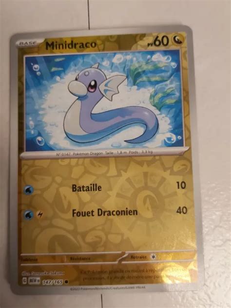 MINIDRACO REVERSE Pokémon 147 165 Ev3 5 Ecarlate Et Violet Mew 151