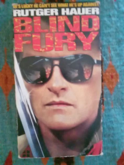 BLIND FLURY VHS VCR Video Tape Movie Used Rutger Hauer 5 39 PicClick UK