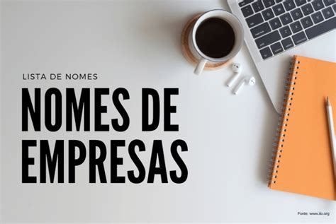 Arquivo De Nomes De Empresas Criativos Gr Tis