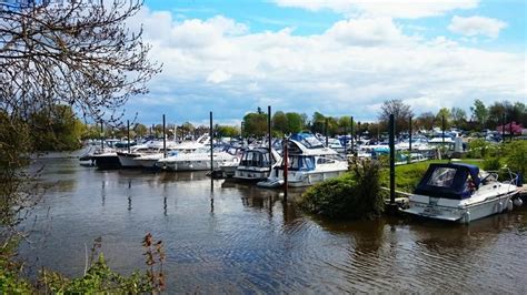 Farndon marina. Hundreds of boats line the marina at Farndon near newark on the , #Sponsored, # ...