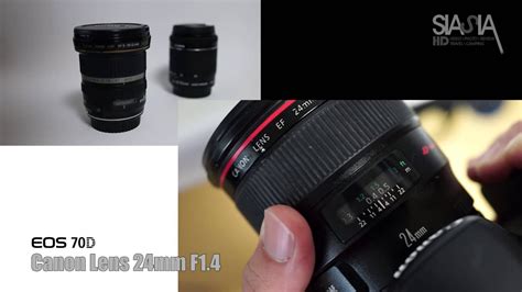 Canon 70d Live View Ef 24mm Lens Test Youtube