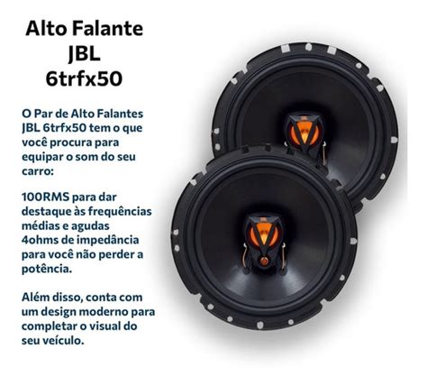 Par Alto Falante Jbl Selenium Trfx Flex Pol W Rms Frete Gr Tis