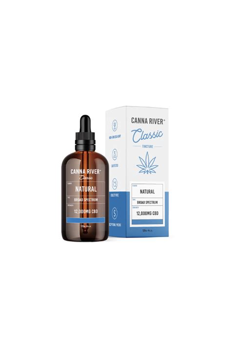 Canna River Broad Spectrum CBD Classic Tincture 12 000mg