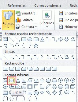 Insertar Y Dar Formato A Las Formas Microsoft Word Tadoinformatica