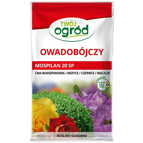 Mospilan 20 SP acetamipryd środek owadobójczy 10 g do roślin