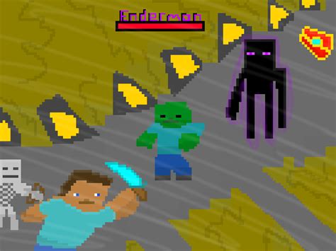 Minecraft Enderman Boss