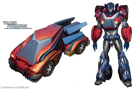 Tf Master Concepto De Orion Pax Transformers Prime