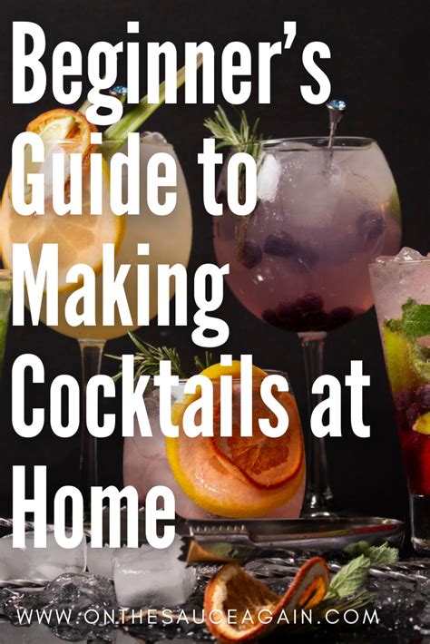 For Beginners For Cocktail Mixing Weekly