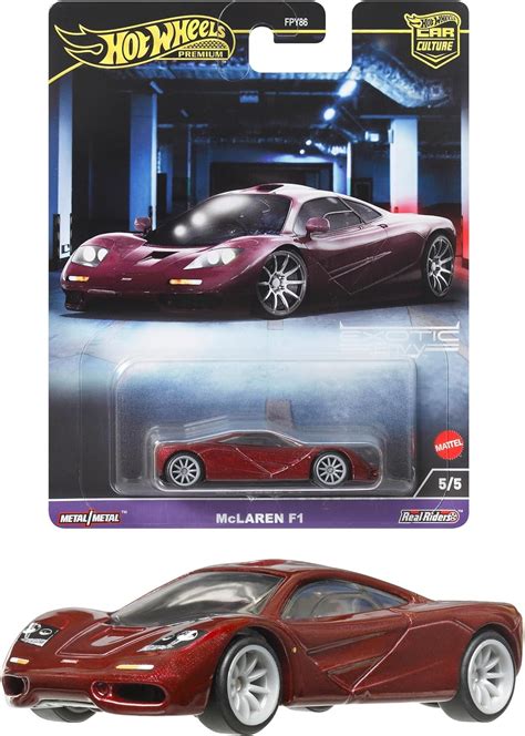 Amazon co jp ホットウィール Hot Wheels カーカルチャー エキゾチックエンヴィー マクラーレン F1 ミニカー 3才 HKC77 おもちゃ