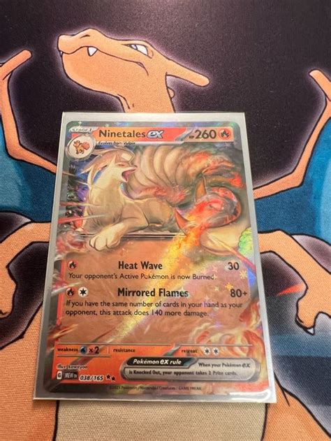 Ninetales Ex Mew 038 Pokemon 151 Kaufen Auf Ricardo